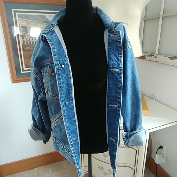 Vintage GAP denim truckers jacket large - Picture 8 of 8